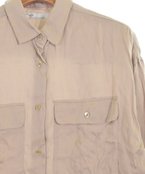 Plage（プラージュ）カジュアルシャツ ベージュ サイズ:F レディース/2200632433025