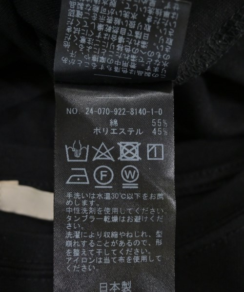 Plage（プラージュ）Tシャツ・カットソー 黒 サイズ:-(M位) レディース/2200617054030