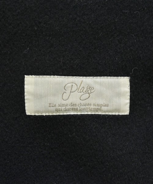 Plage（プラージュ）ピーコート 黒 サイズ:36(S位) レディース/2200622048024