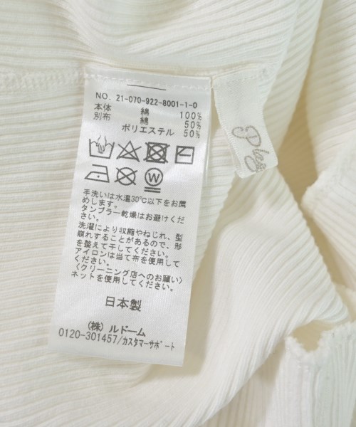 Plage（プラージュ）タンクトップ 白 サイズ:F レディース/2200607820034