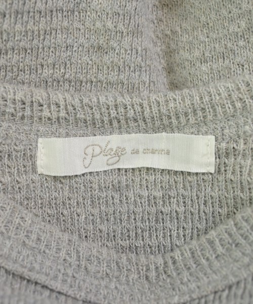 Plage（プラージュ）Tシャツ・カットソー グレー サイズ:F レディース/2200606710107