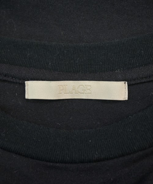Plage（プラージュ）Tシャツ・カットソー 黒 サイズ:F レディース/2200608003054