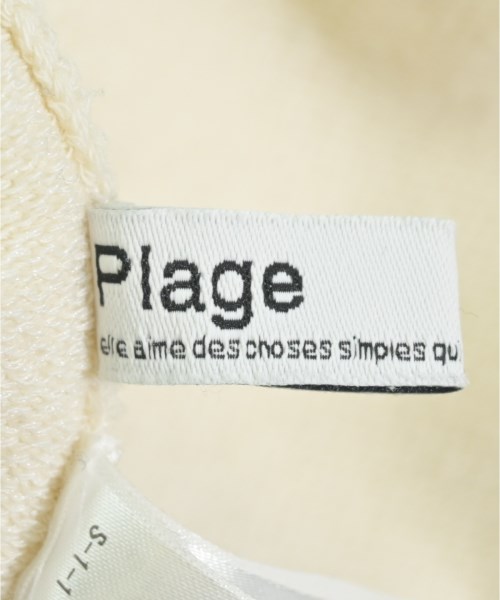 Plage（プラージュ）Tシャツ・カットソー 白 サイズ:-(XS位) レディース/2200611763013