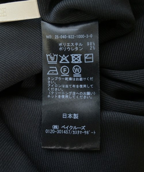 Plage（プラージュ）ワンピース 黒 サイズ:38(M位) レディース/2200612291102