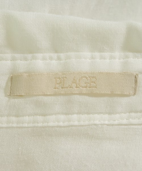Plage（プラージュ）カジュアルシャツ 白 サイズ:F レディース/2200612623026