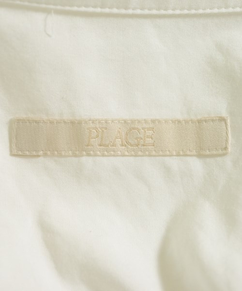 Plage（プラージュ）カジュアルシャツ 白 サイズ:38(M位) レディース/2200612623040