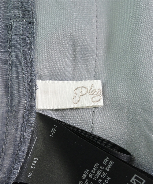 Plage（プラージュ）スラックス 青 サイズ:36(S位) レディース/2200613322041