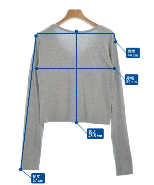 Plage（プラージュ）Tシャツ・カットソー グレー サイズ:-(M位) レディース/2200611699091