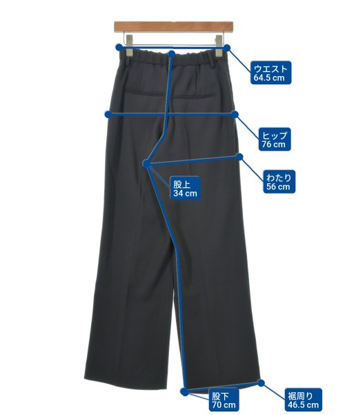 Plage（プラージュ）スラックス グレー サイズ:34(XS位) レディース/2200611699220