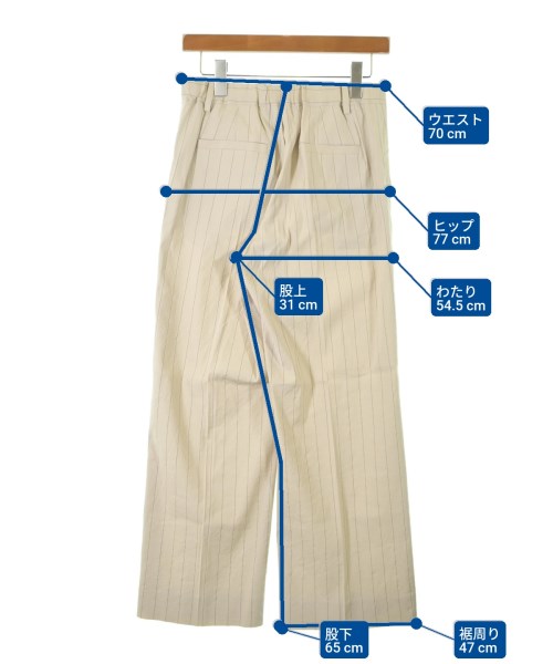 Plage（プラージュ）スラックス ベージュ サイズ:36(S位) レディース/2200613543026