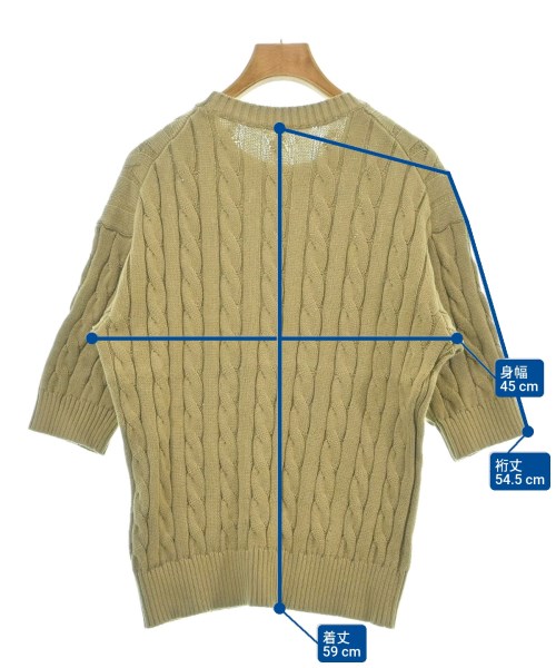 Plage（プラージュ）ニット・セーター ベージュ サイズ:-(XL位) レディース/2200617170044