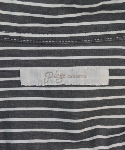 Plage（プラージュ）カジュアルシャツ 黒 サイズ:F レディース/2200611242129