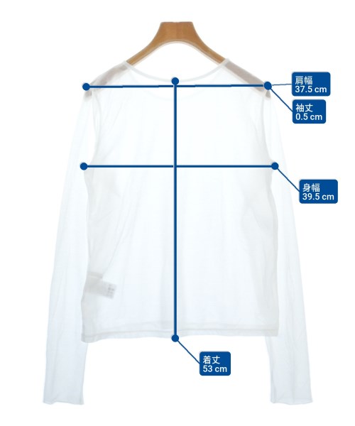 Plage（プラージュ）Tシャツ・カットソー 白 サイズ:-(L位) レディース/2200619711047