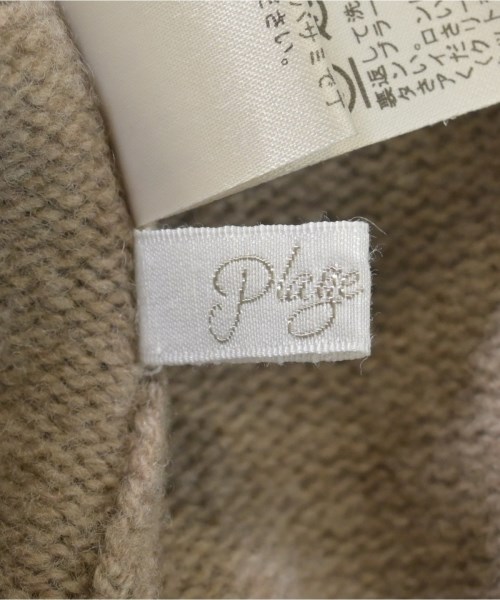 Plage（プラージュ）ニット・セーター ベージュ サイズ:F レディース/2200621046021