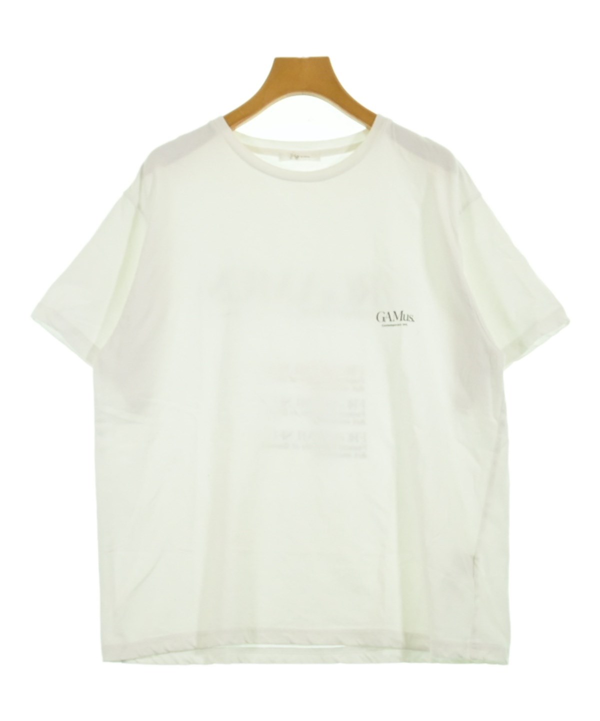 新品タグ付き plage sweat drape tシャツ 白 プラージュ Plage（プラージュ）Tシャツ・カットソー 白 サイズ:F レディース