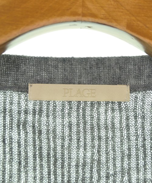 Plage（プラージュ）カーディガン グレー サイズ:-(XS位) レディース/2200673094049