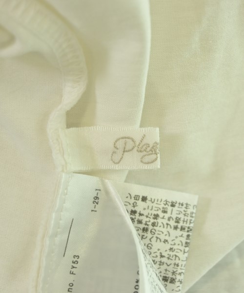 Plage（プラージュ）Tシャツ・カットソー 白 サイズ:F レディース/2200673992420