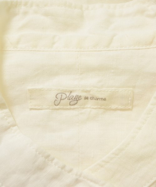 Plage（プラージュ）シャツワンピース 白 サイズ:36(S位) レディース/2200667807068