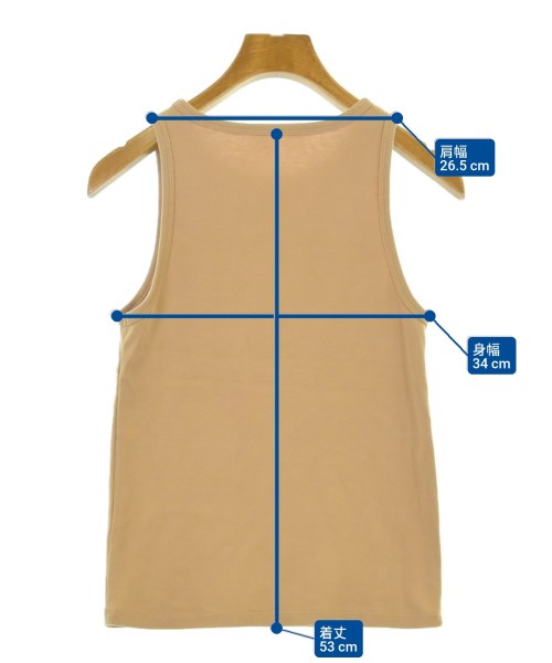 Plage（プラージュ）タンクトップ ベージュ サイズ:-(XXS位) レディース/2200671473075