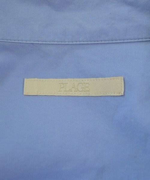 Plage（プラージュ）カジュアルシャツ 青 サイズ:F レディース/2200674239036