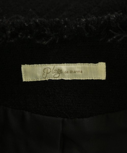 Plage（プラージュ）ジャケット 黒 サイズ:38(M位) レディース/2200674222014