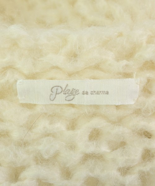 Plage（プラージュ）ニット・セーター 白 サイズ:F レディース/2200671442026