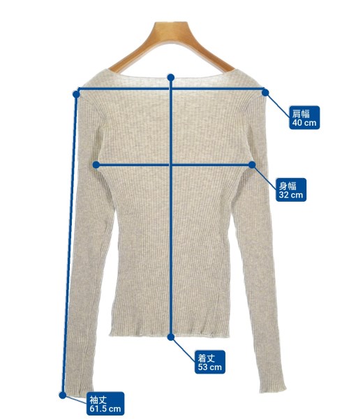 Plage（プラージュ）ニット・セーター グレー サイズ:-(M位) レディース/2200671442088