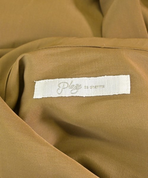 Plage（プラージュ）ブラウス 茶 サイズ:F レディース/2200678895047