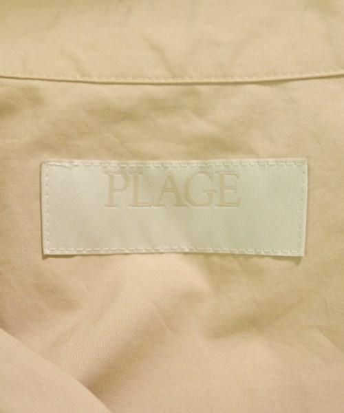 Plage（プラージュ）カジュアルシャツ ベージュ サイズ:F レディース/2200676717099