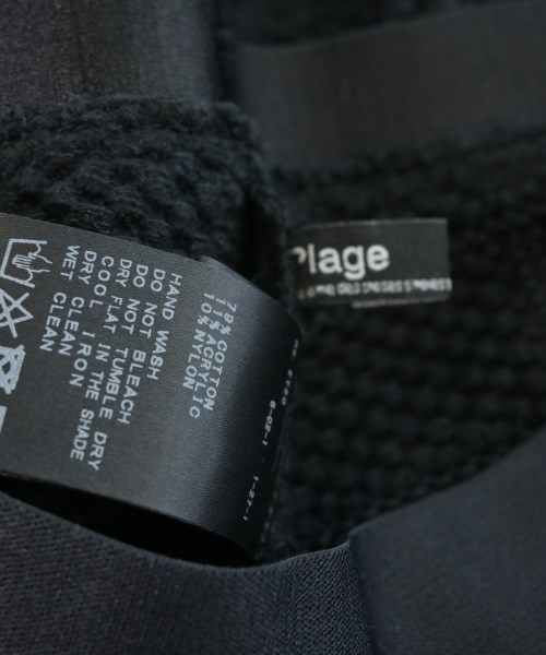 Plage（プラージュ）ショートパンツ 黒 サイズ:36(S位) レディース/2200689266102