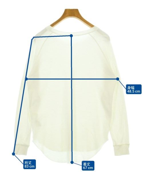 Plage（プラージュ）Tシャツ・カットソー 白 サイズ:F レディース/2200690478082