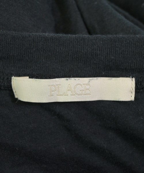 Plage（プラージュ）Tシャツ・カットソー 黒 サイズ:F レディース/2200694510092