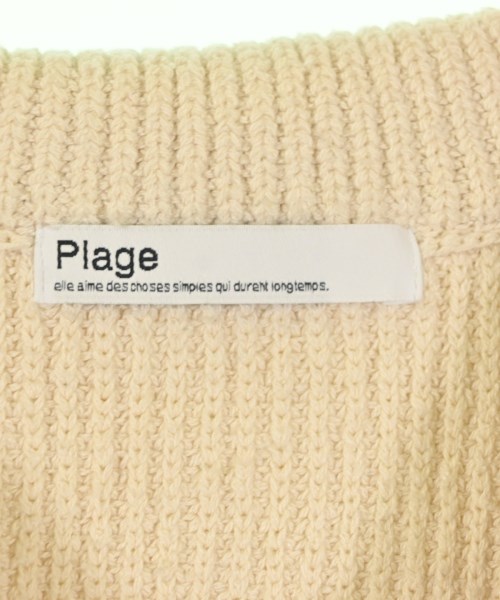 Plage（プラージュ）カーディガン 白 サイズ:F レディース/2200690768039