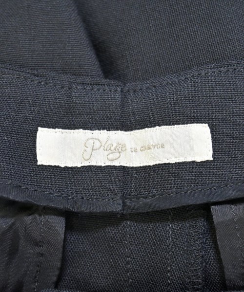 Plage（プラージュ）スラックス 紺 サイズ:38(M位) レディース/2200695039059