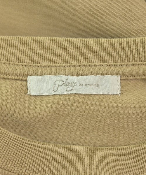 Plage（プラージュ）Tシャツ・カットソー ベージュ サイズ:F レディース/2200691154237