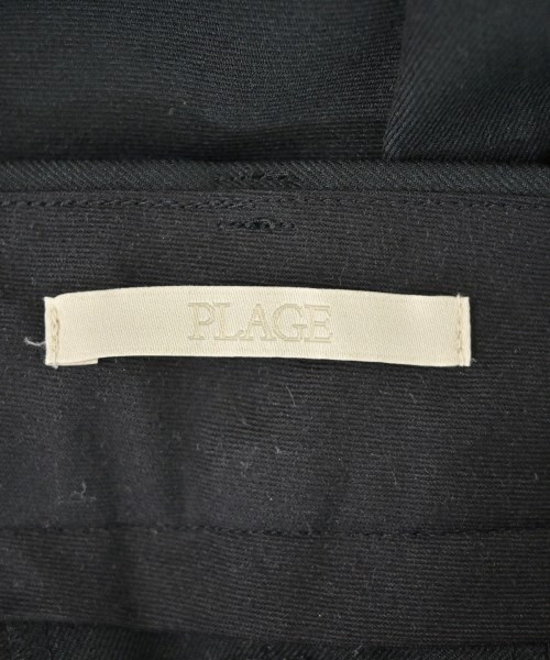 Plage（プラージュ）スラックス 黒 サイズ:38(M位) レディース/2200696969102