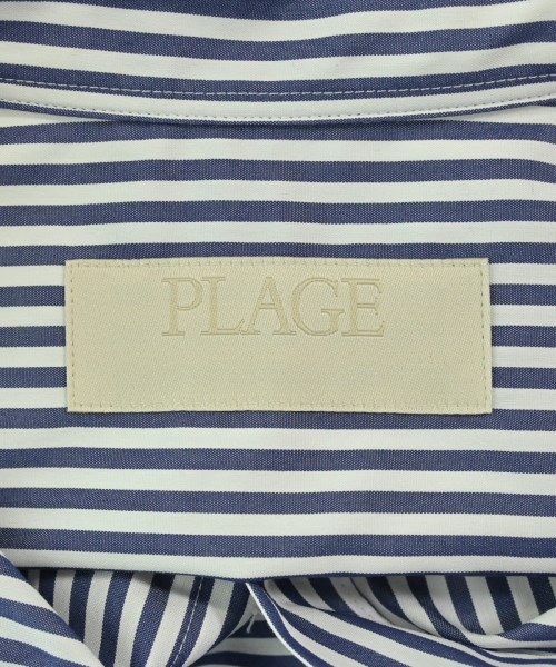 Plage（プラージュ）カジュアルシャツ 青 サイズ:F レディース/2200693222040