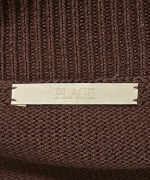 Plage（プラージュ）ニット・セーター 茶 サイズ:F レディース/2200695285012