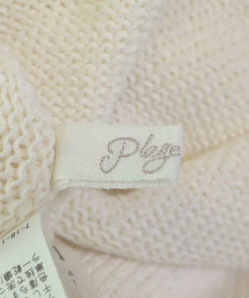 Plage（プラージュ）ニット・セーター 白 サイズ:F レディース/2200695753054