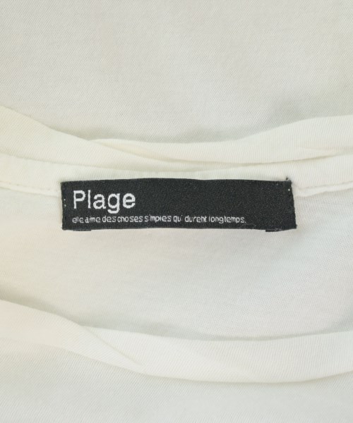 Plage（プラージュ）Tシャツ・カットソー 白 サイズ:-(M位) レディース/2200695753078