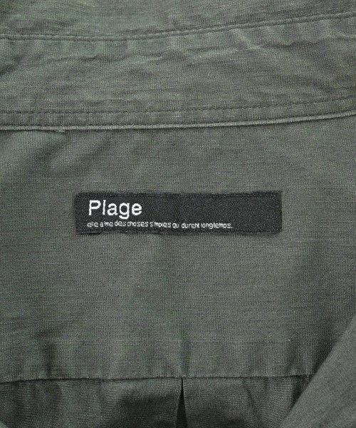 Plage（プラージュ）カジュアルシャツ 緑 サイズ:F レディース/2200695400040