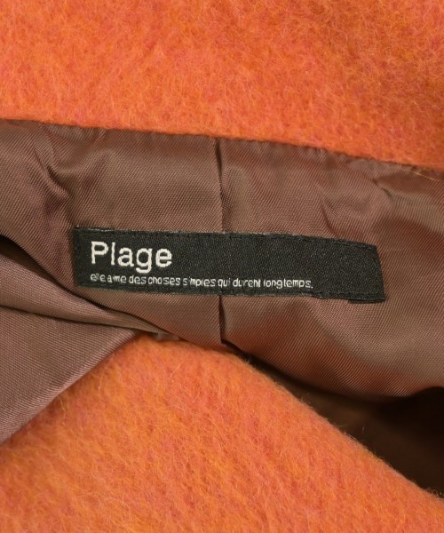 Plage（プラージュ）ピーコート オレンジ サイズ:36(S位) レディース/2200698949010