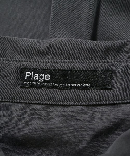 Plage（プラージュ）カジュアルシャツ グレー サイズ:F レディース/2200649666034