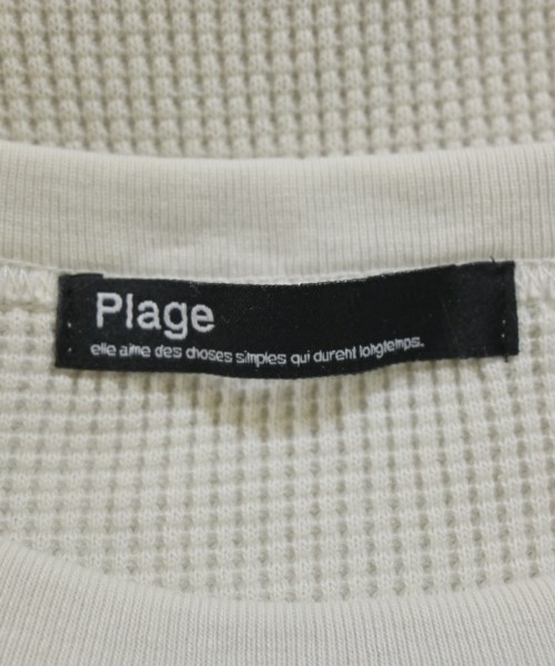 Plage（プラージュ）ノースリーブ 白 サイズ:F レディース/2200647704011