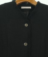 Plage（プラージュ）ノーカラージャケット 黒 サイズ:36(S位) レディース/2200650464018