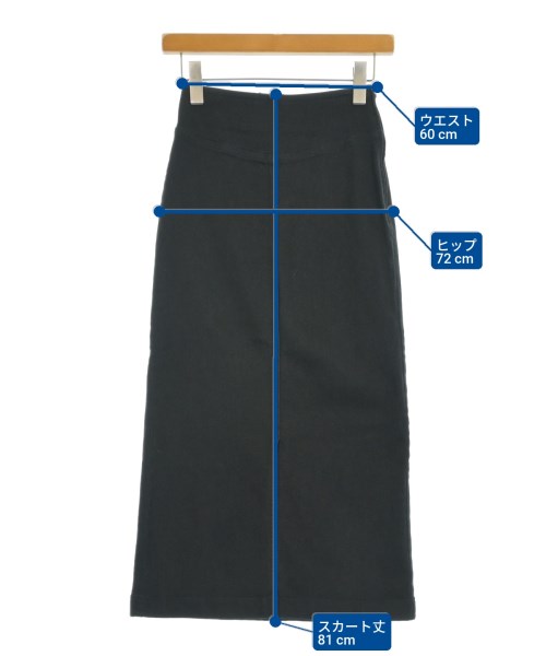 Plage（プラージュ）ロング・マキシ丈スカート 黒 サイズ:36(S位) レディース/2200645738049