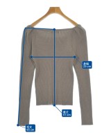 Plage（プラージュ）ニット・セーター 茶 サイズ:F レディース/2200653577067