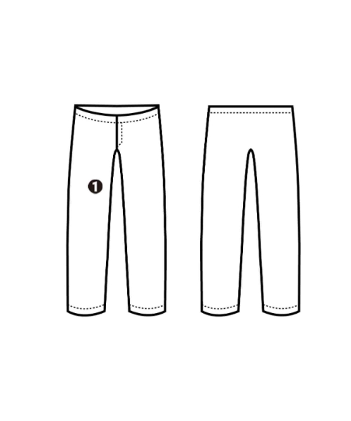 Plage（プラージュ）スラックス 白 サイズ:34(XS位) レディース/2200650889101