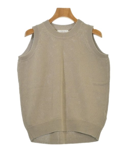Plage(プラージュ)ベスト/ノースリーブ ベージュ サイズ:F/2200653804163