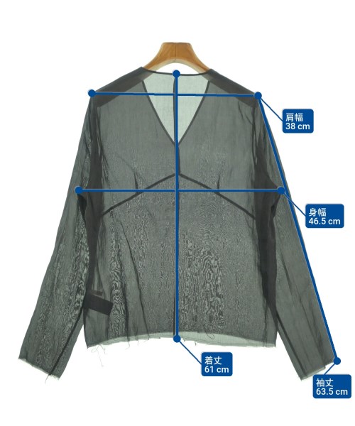 Plage（プラージュ）ブラウス 黒 サイズ:-(M位) レディース/2200655677079